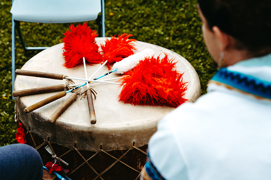 drum at powwow