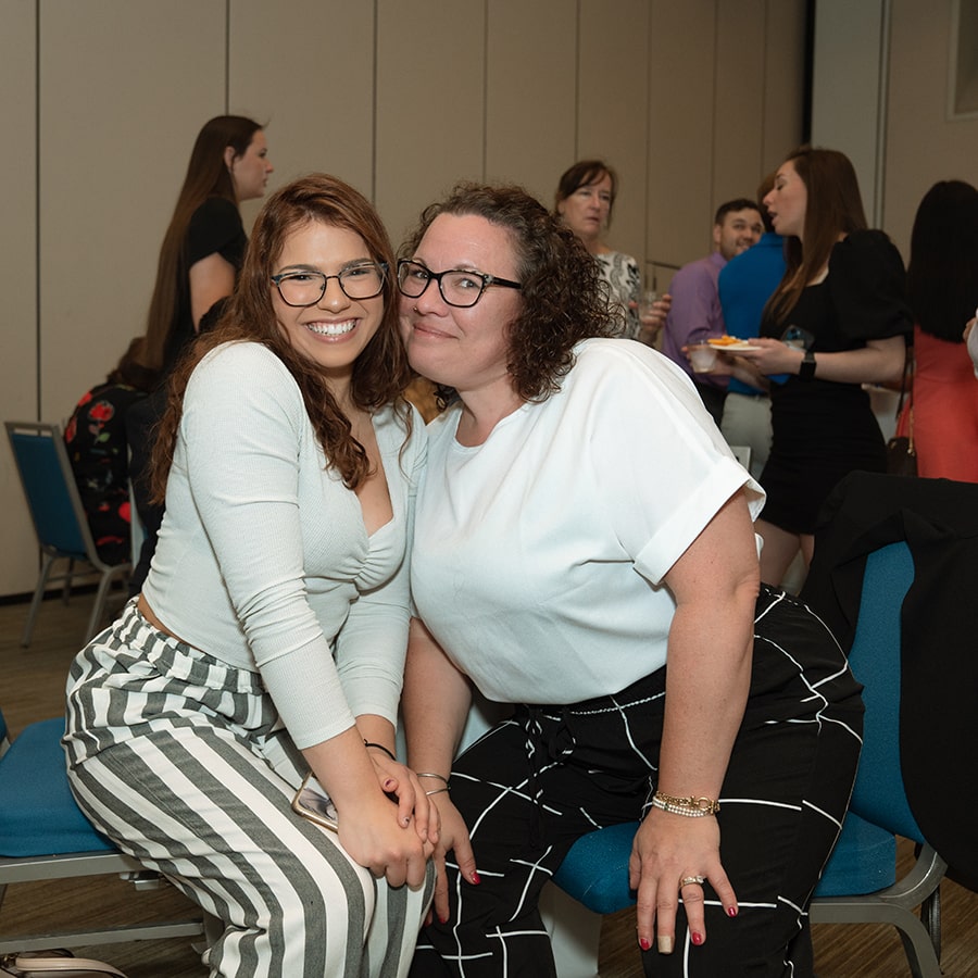 Honor College Medallion Ceremony Mother Daughter