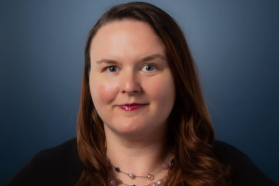 Headshot of Graduate Admissions Director Danielle Ouellette